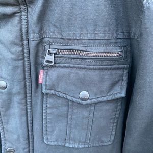 Levi’s Black cotton Utility Jacket Insulated